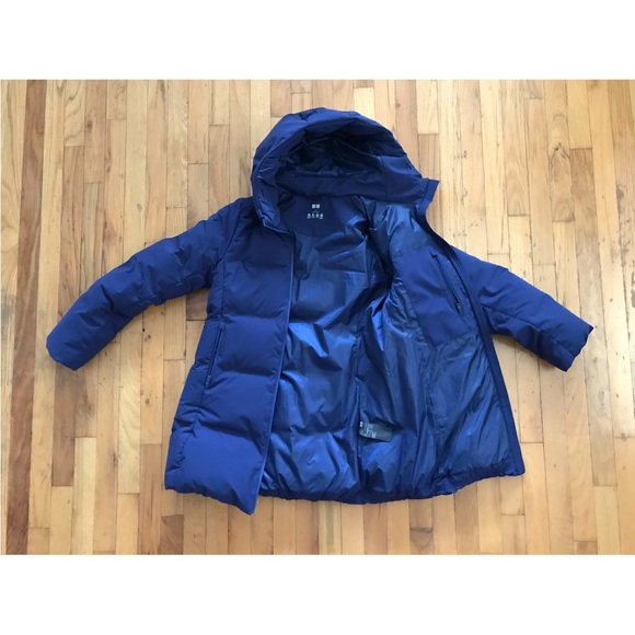 Uniqlo Seamless Down Short Coat in Blue Med - Picture 5 of 7